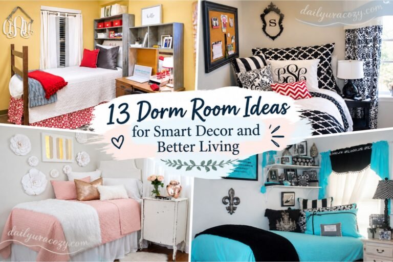 13 Dorm Room Ideas for Smart Decor and Better Living