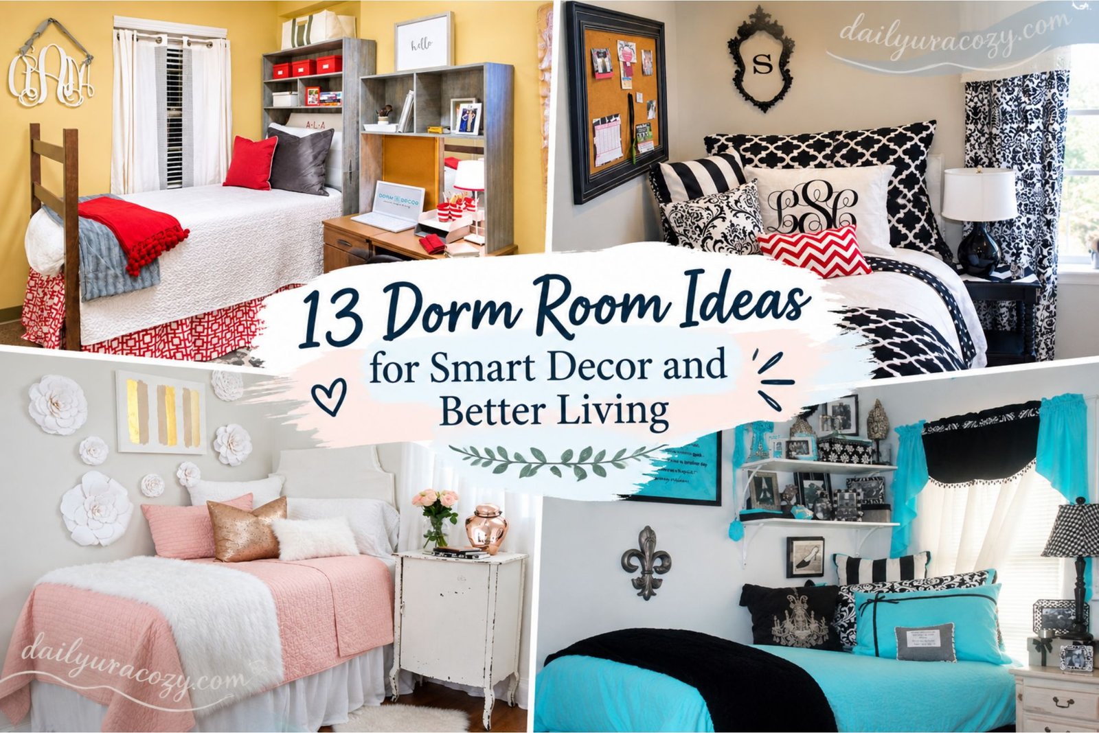 13 Dorm Room Ideas for Smart Decor and Better Living