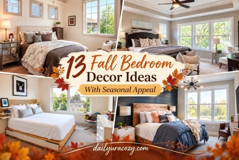 13 Fall Bedroom Decor Ideas With Seasonal Appeal