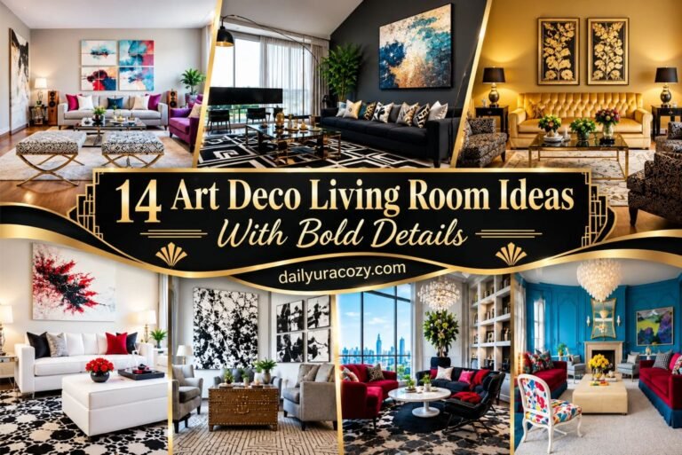 14 Art Deco Living Room Ideas With Bold Details