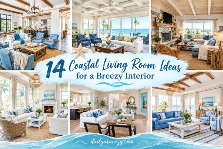 14 Coastal Living Room Ideas for a Breezy Interior