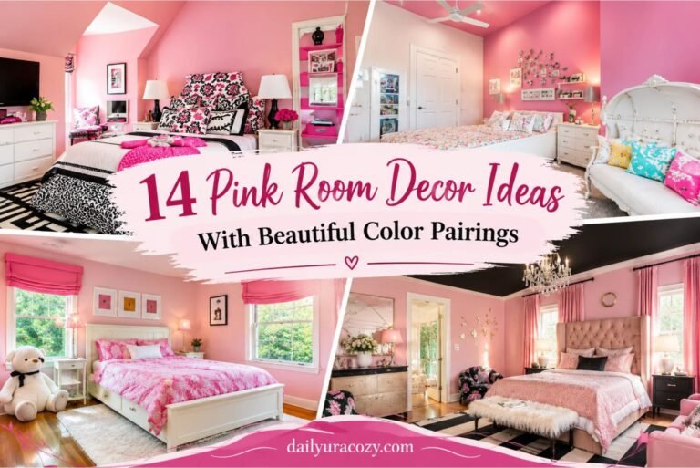 14 Pink Room Decor Ideas With Beautiful Color Pairings