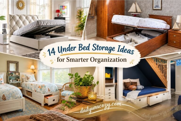 14 Under Bed Storage Ideas for Smarter Organization