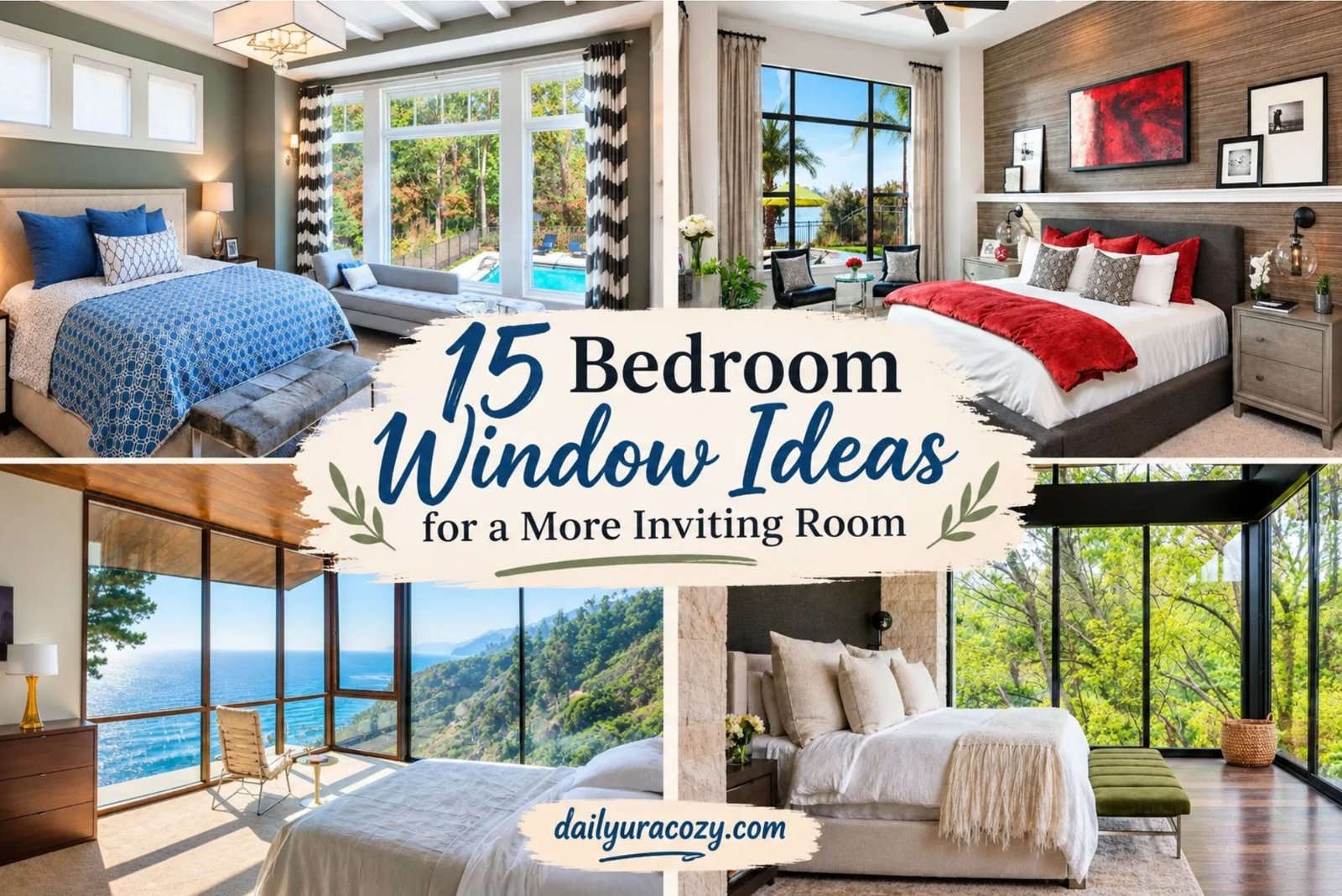 15 Bedroom Window Ideas for a More Inviting Room