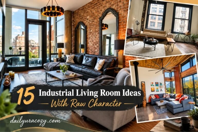 18 Industrial Living Room Ideas With Raw Character