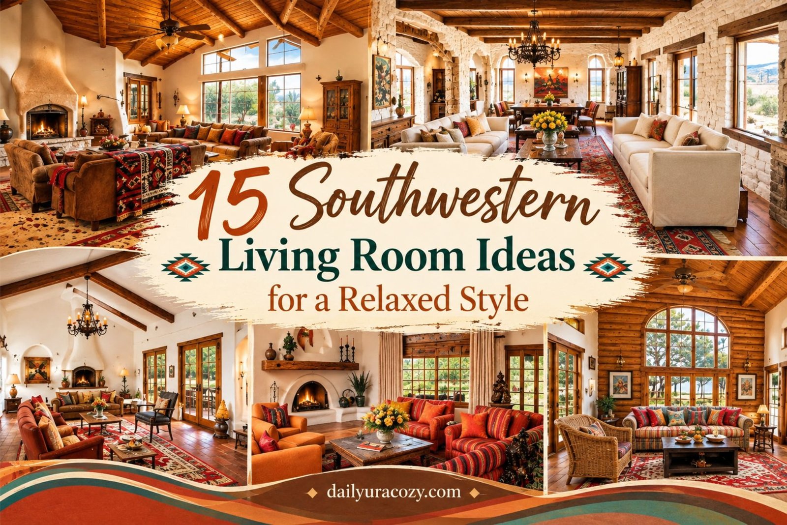 15 Southwestern Living Room Ideas for a Relaxed Style