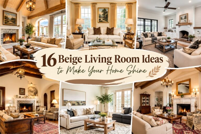 16 Beige Living Room Ideas to Make Your Home Shine 