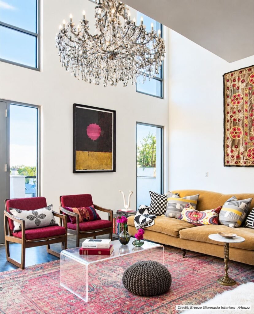 Eclectic Lounge Furniture