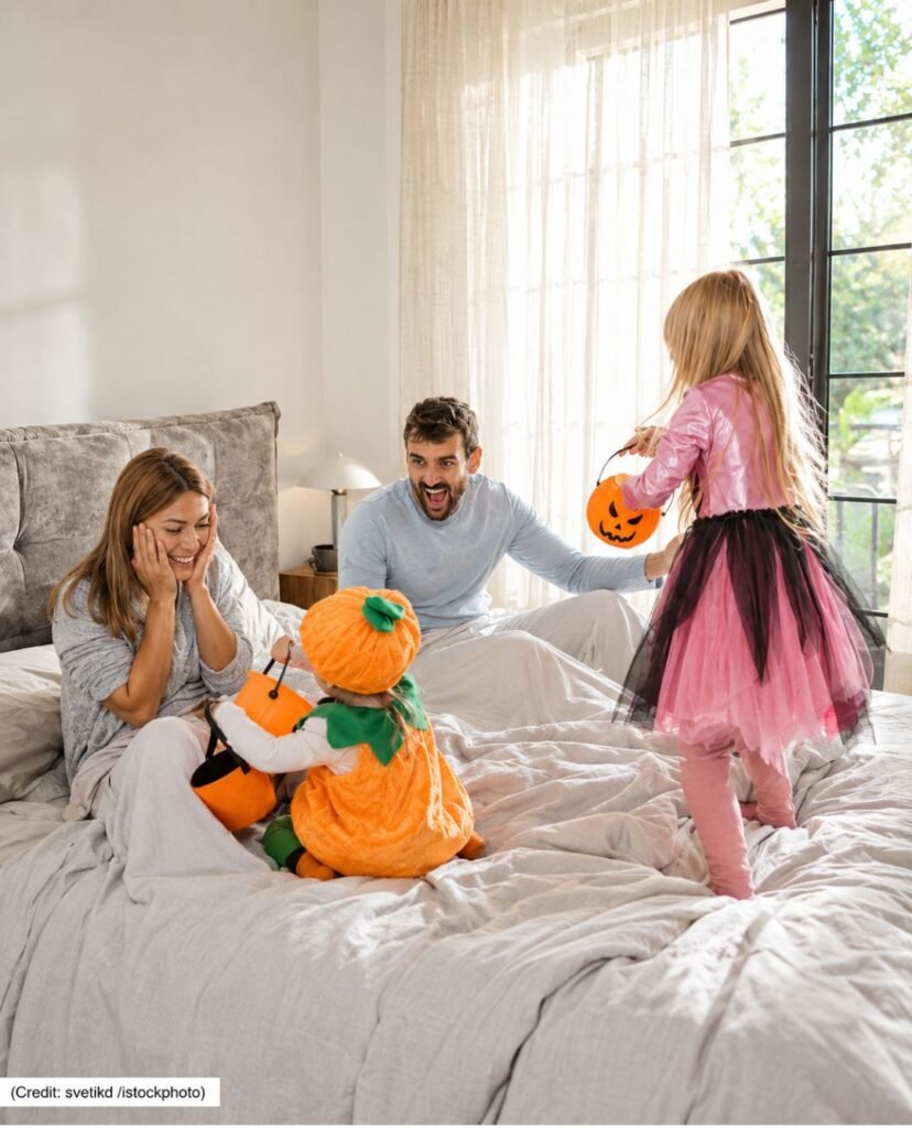 Family Wakeup Scene