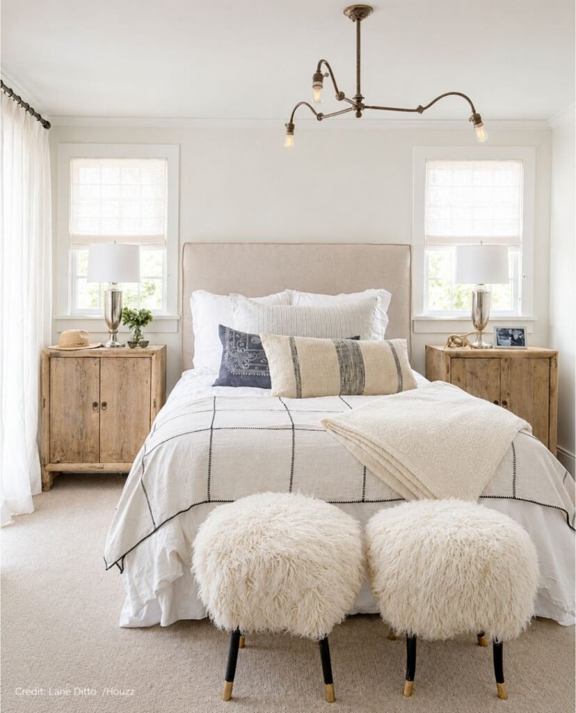 Layered Bed Linens