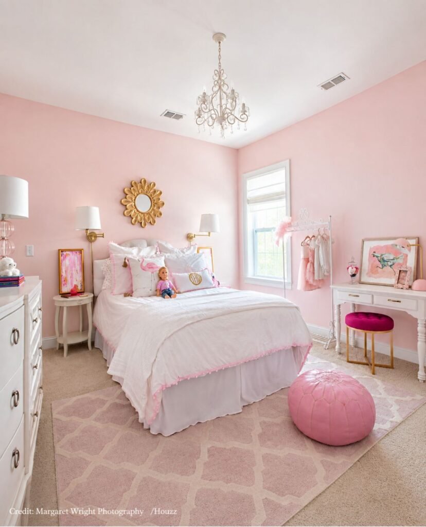 Pale Pink Drapery