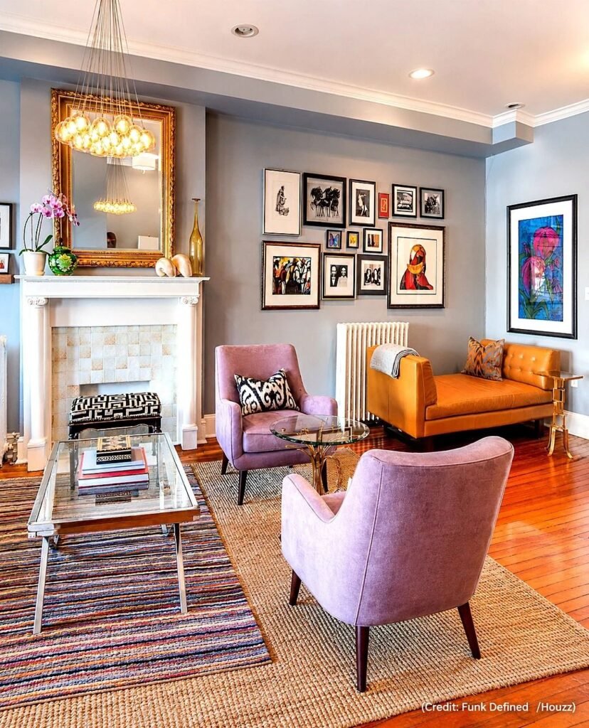Patterned Accent Chair
