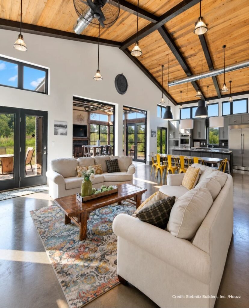 Soaring Open Ceiling